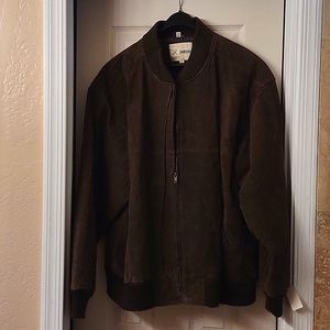 Men's leather jacket.